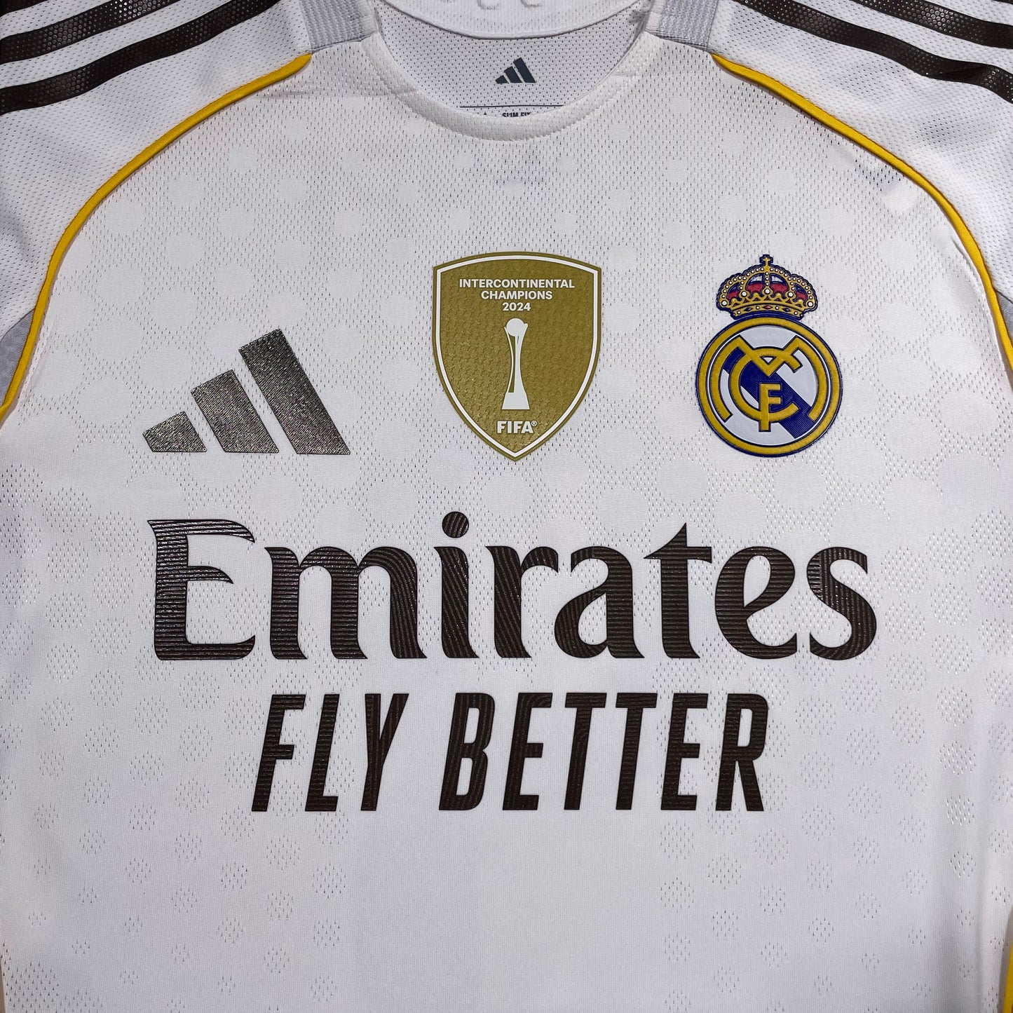 Official #9 Mbappe 25/26 Real Madrid Home Authentic Shirt FIFA Club World Cup 25 USA Official Player Patch