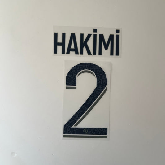 #2 HAKIMI | 23-24 PSG 4th League Font|