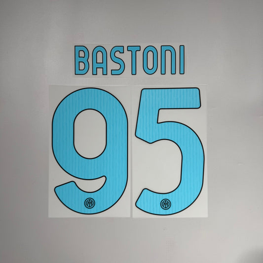 #95 Bastoni | 25-26 Inter Milan Home Name & Number set