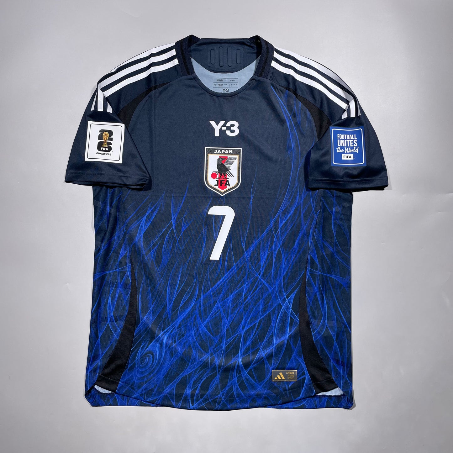 Official #7 Mitoma 2024 Japan Home Authentic Shirt 2026 FIFA World Cup Qualifiers