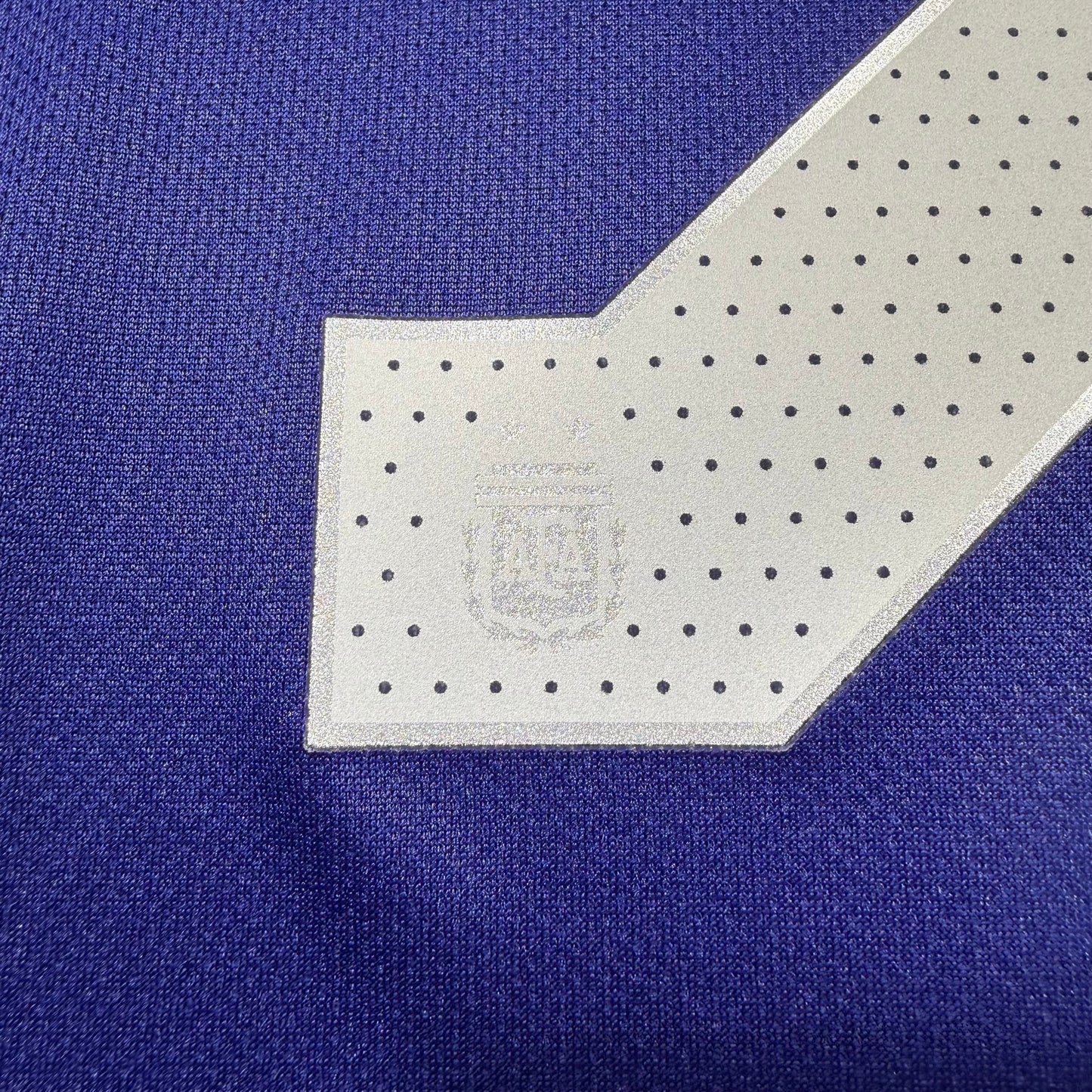 Official #9 J. Alvarez 2022 Argentina Away Stadium Shirt Qatar World Cup Argentina vs Poland Size M=JP:XL