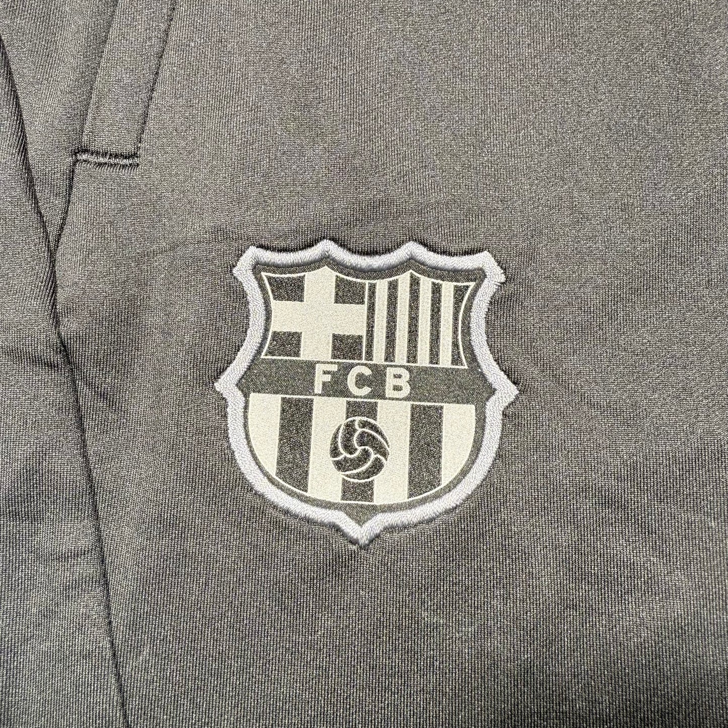 Official Barcelona Training Shirt Storm-FIT Strike Drill Winter Warrior - Steel + Pants set