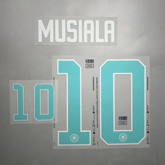 Official #10 Musiala 2026 Germany Away Name & Number set