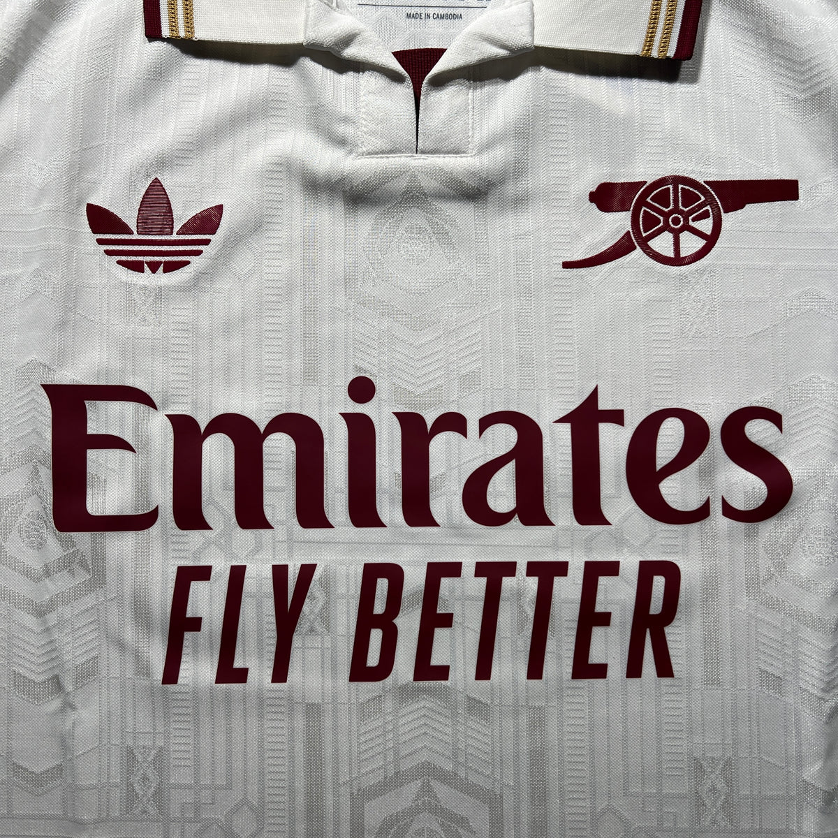 Official #Saka 25/26 Arsenal Third Aythentic Shirt EU Edition Size M (JP:XL) Adidas JI9554
