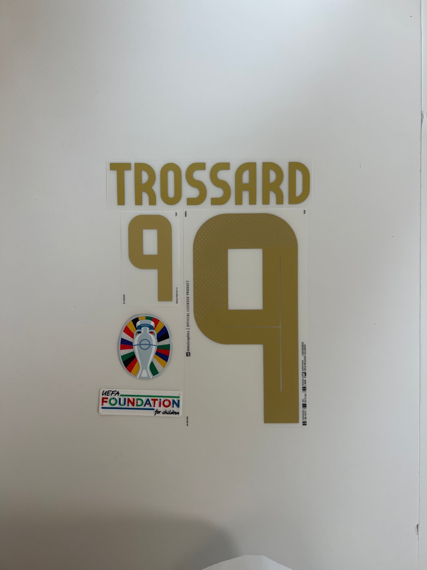 [Pre-Order]TROSSARD Belgium 24-25 Home EURO2024 Pack