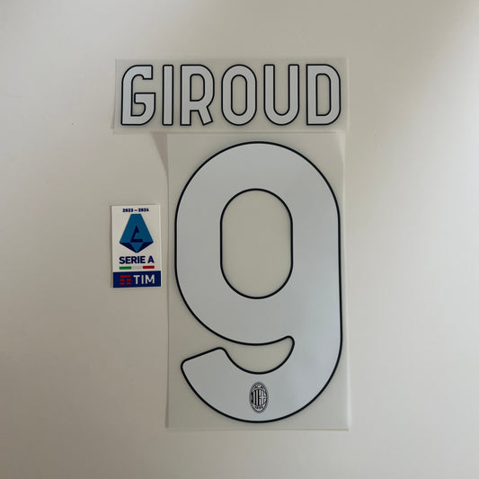 GIROUD 24-25 AC Milan Home Last Match Pack