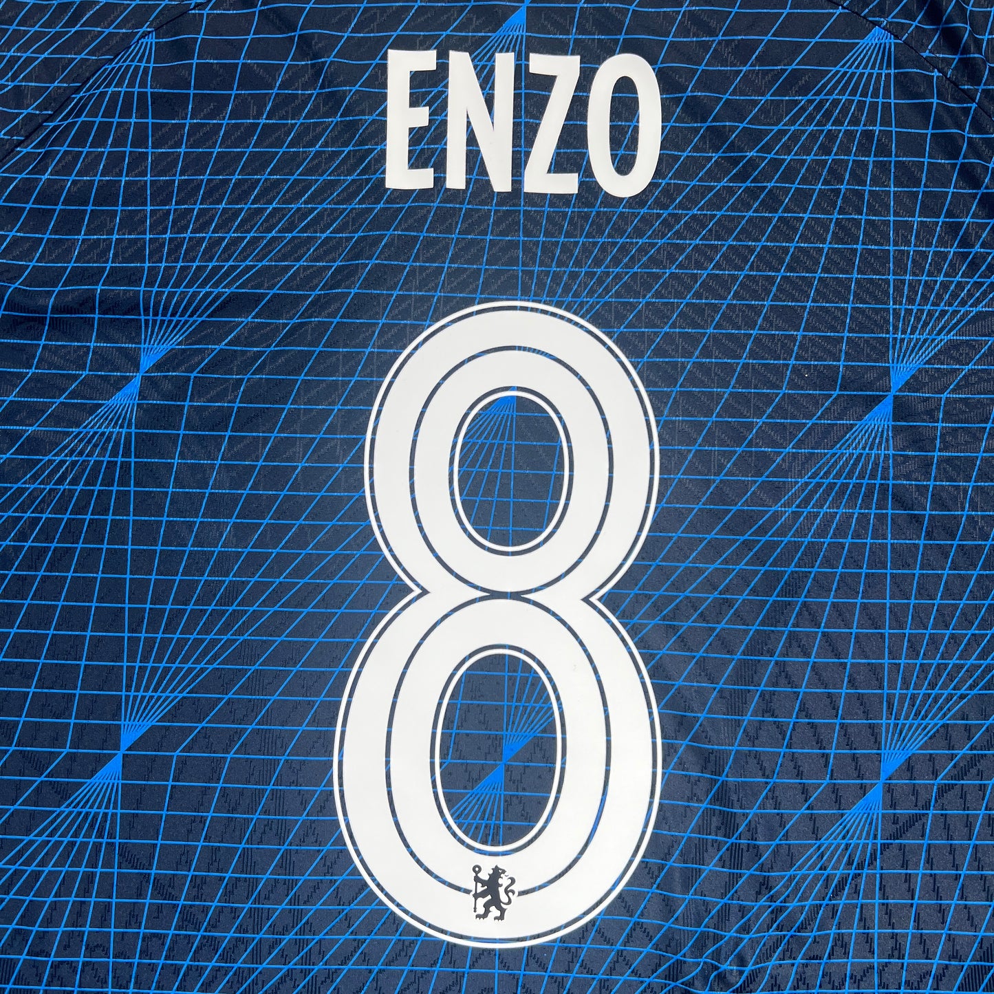 Official #8 Enzo 23/24 Chelsea Away Authentic shirt Carabao Cup Size XL