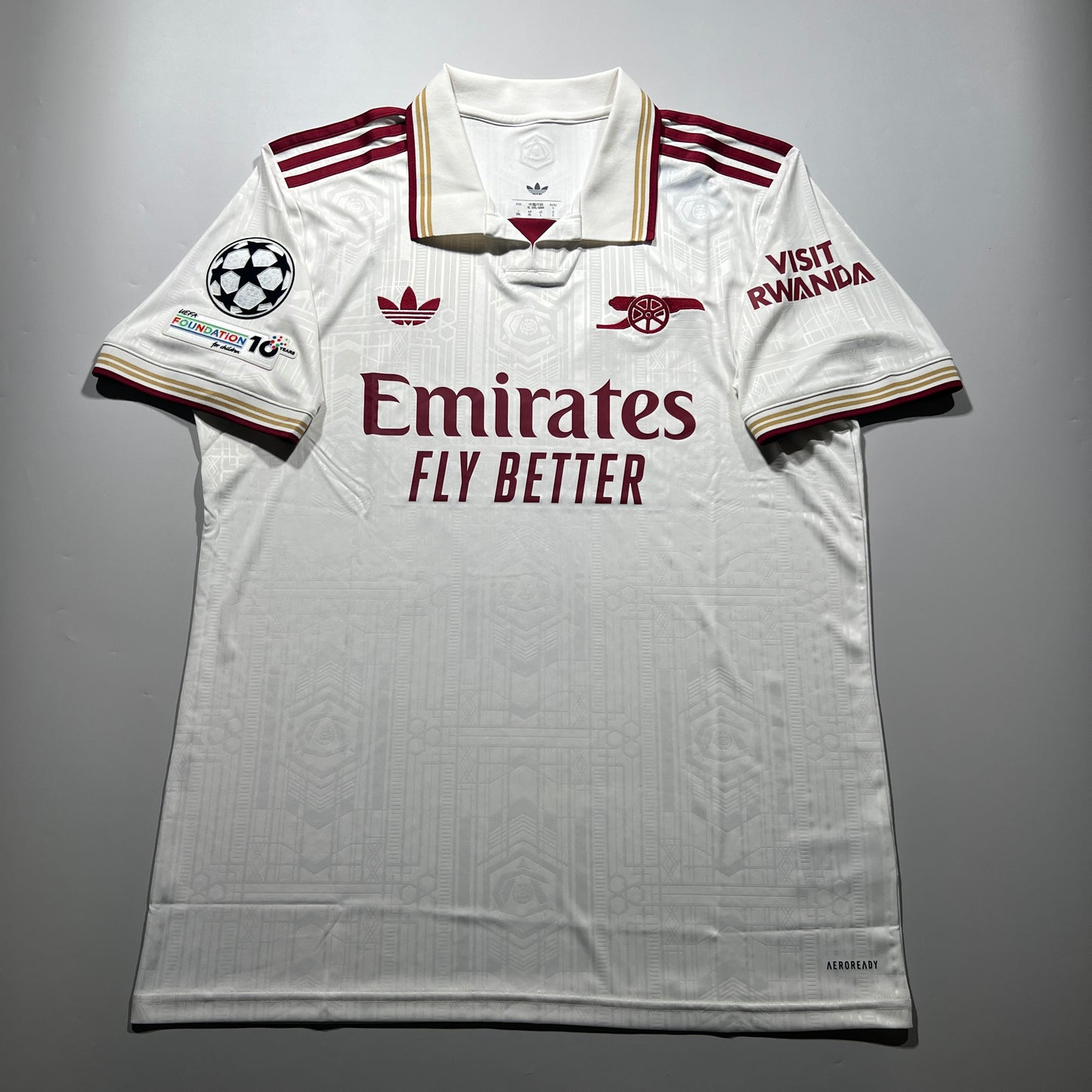 [Pre-Order] Official #41 Rice 25/26 Arsenal Third Stadium Shirt Adidas JI9556