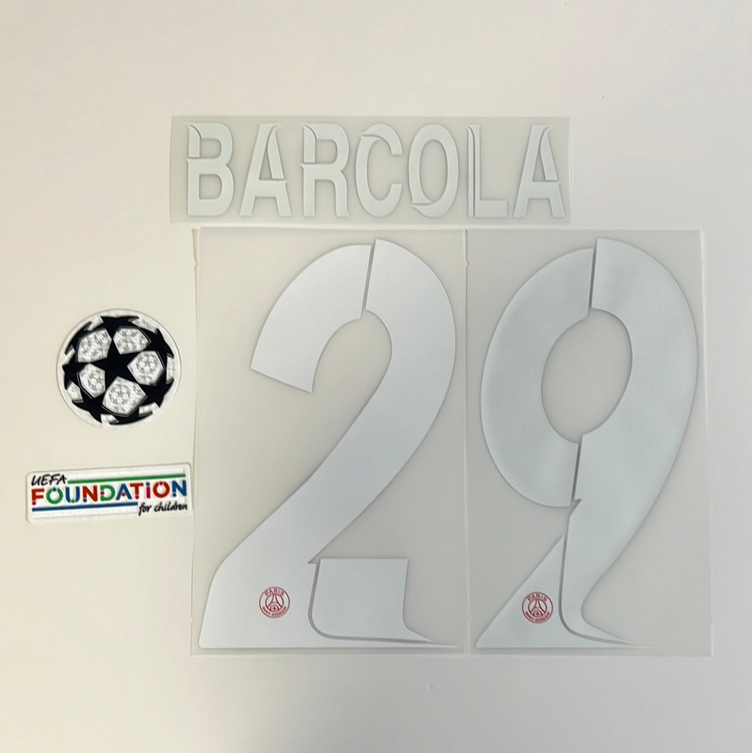 BARCOLA | 23-24 PSG Home CL Pack