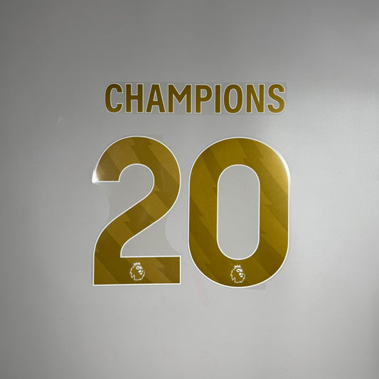 #20 Champpions set | 24-25 EPL Champions for Liverpool