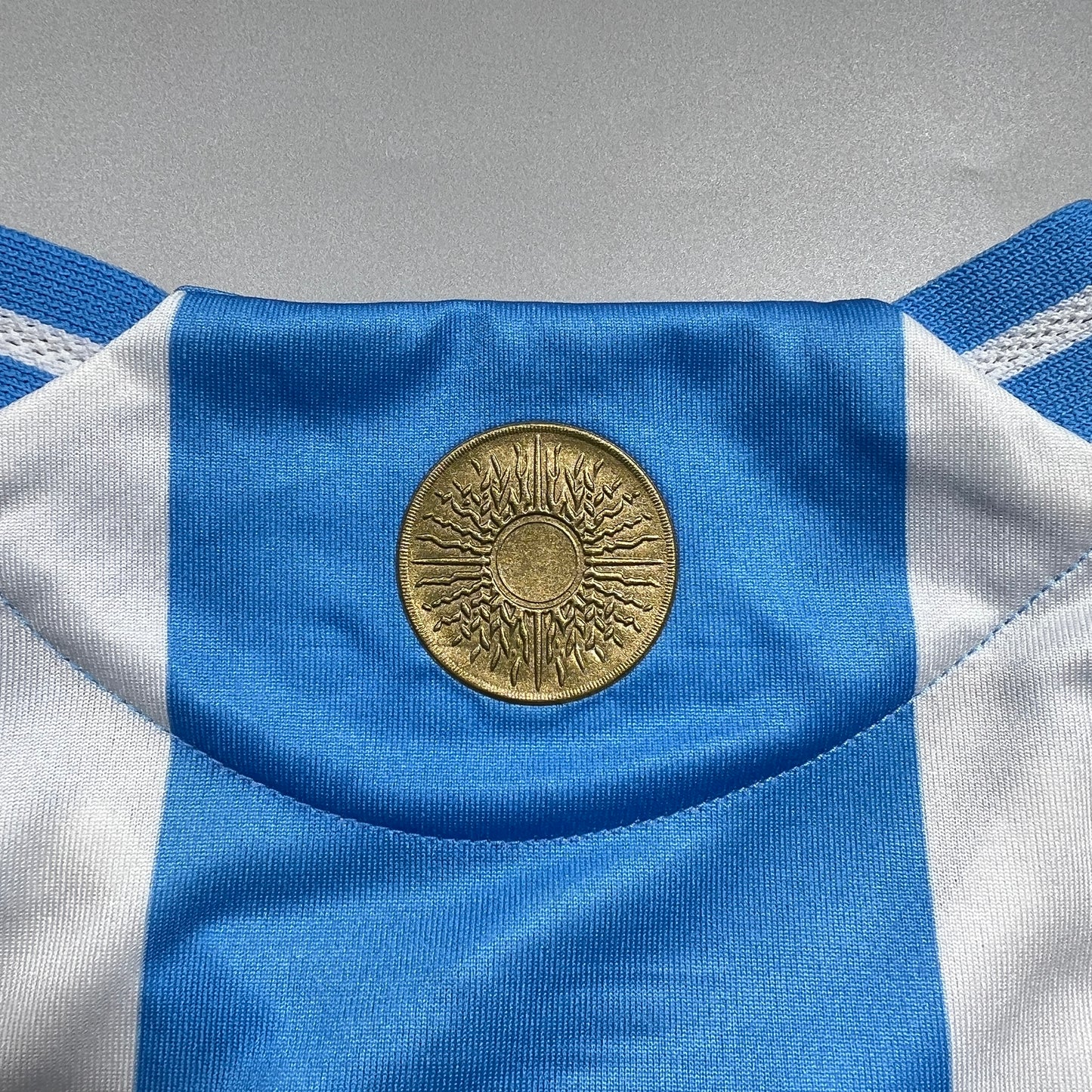 Official #11 Di Maria 2024 Argentina Home Authentic Shirt Copa America USA 2024 Final Last Dance Size S/M（JP:L）