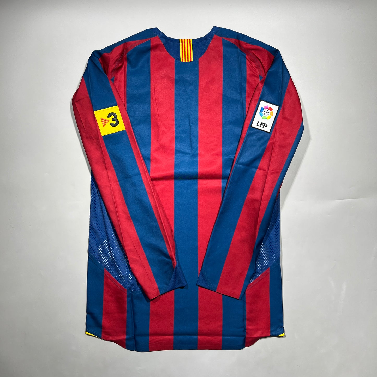 Official  05/06 FC Barcelona Home Reissue Long Sleeve Shirt