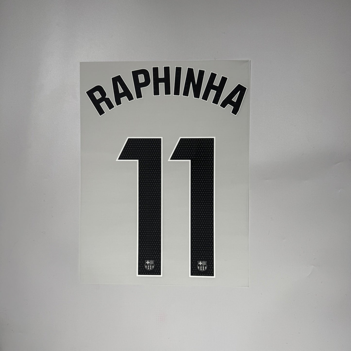 #11 Raphinha 25/26 FC Barcelona Away Name & Number set