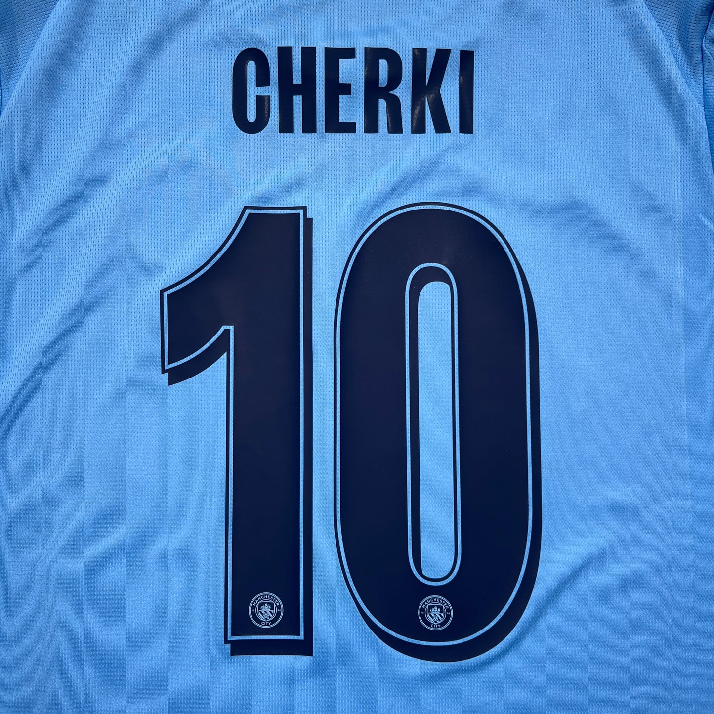Official #10 Cherki 25/26 Manchester City Home Stadium Shirt Carabao Cup Size L