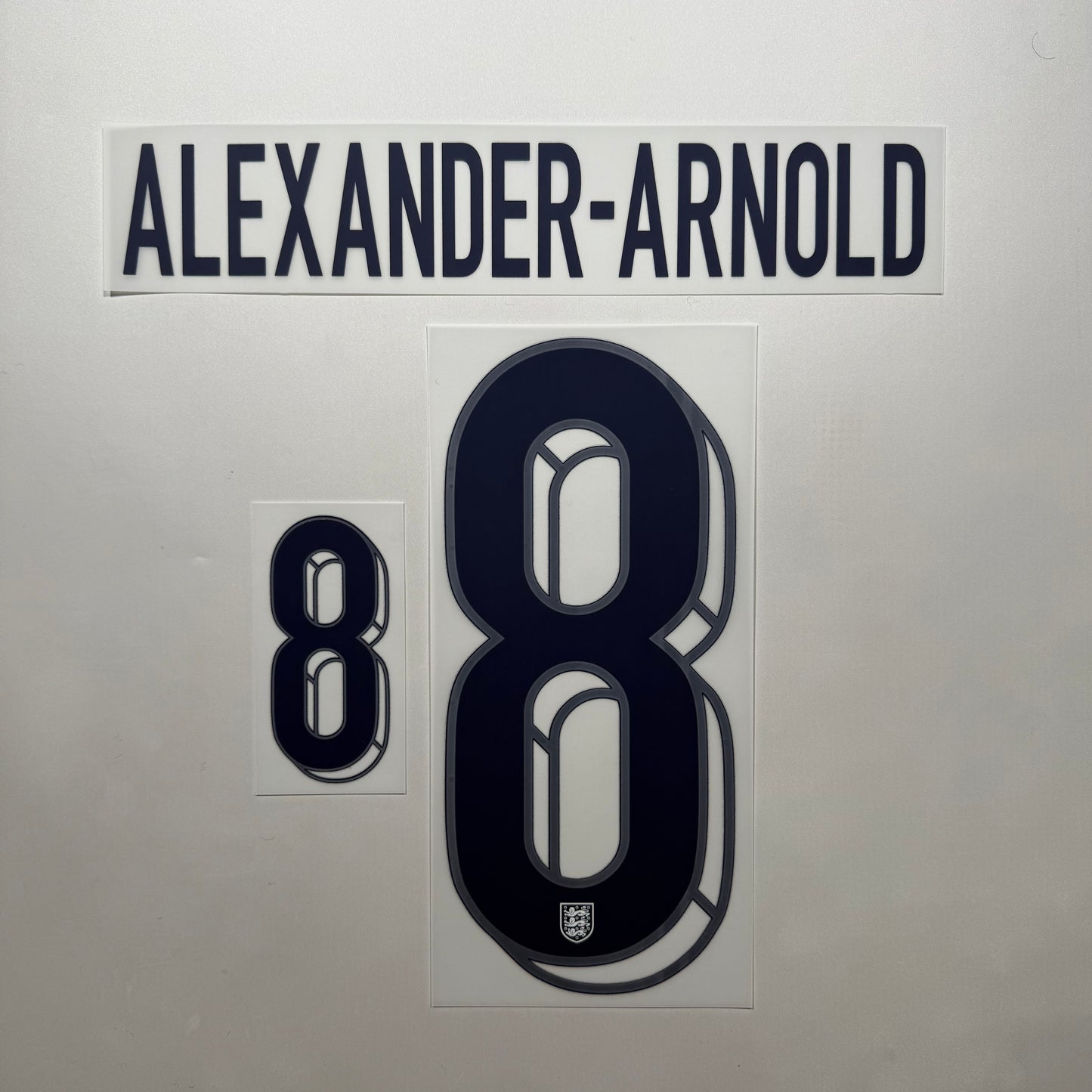 #8 Alexander-Arnold 2024 England Home Name & Number set