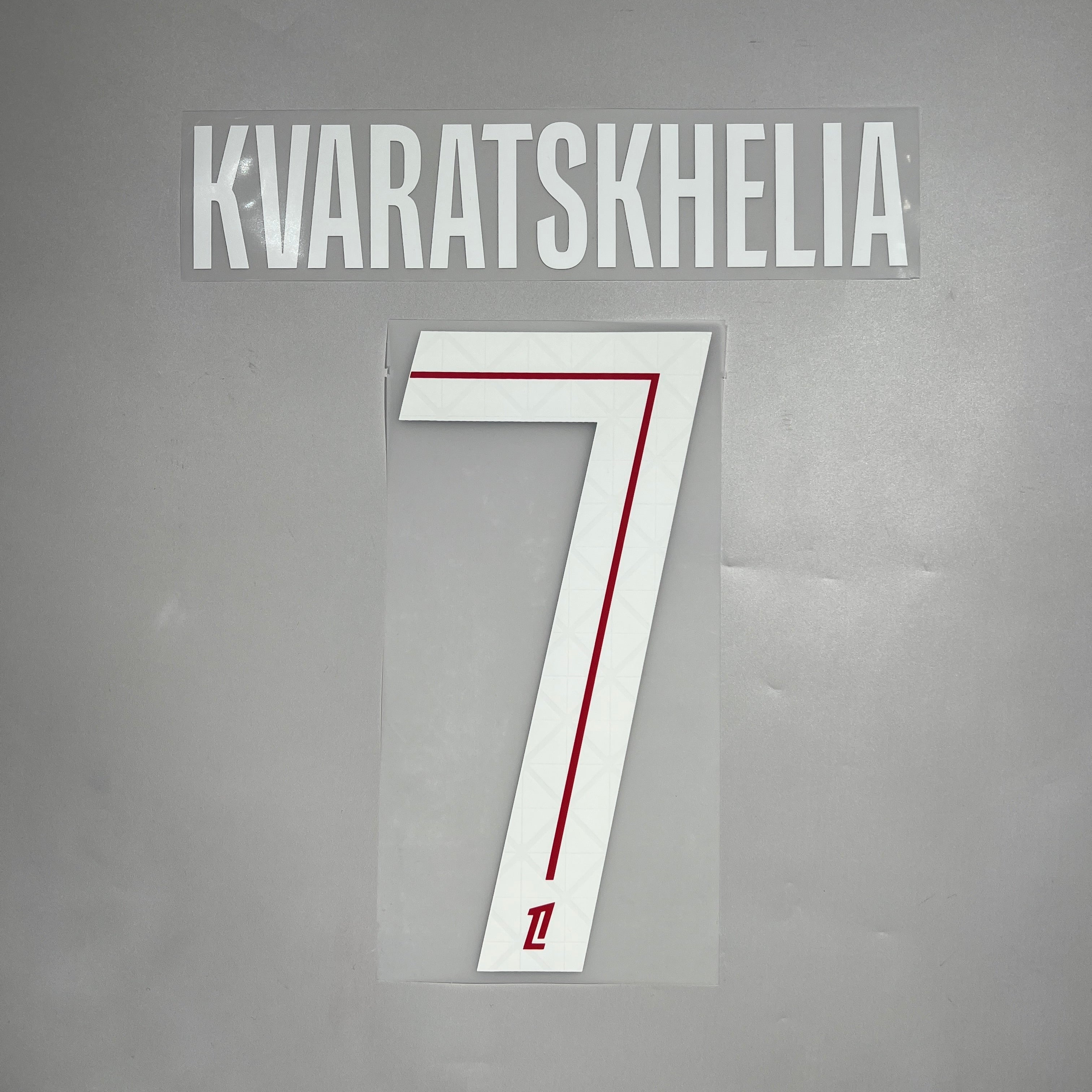 Official #7 Kvaratskhelia 25/26 Paris Saint-Germain Home Ligue 1