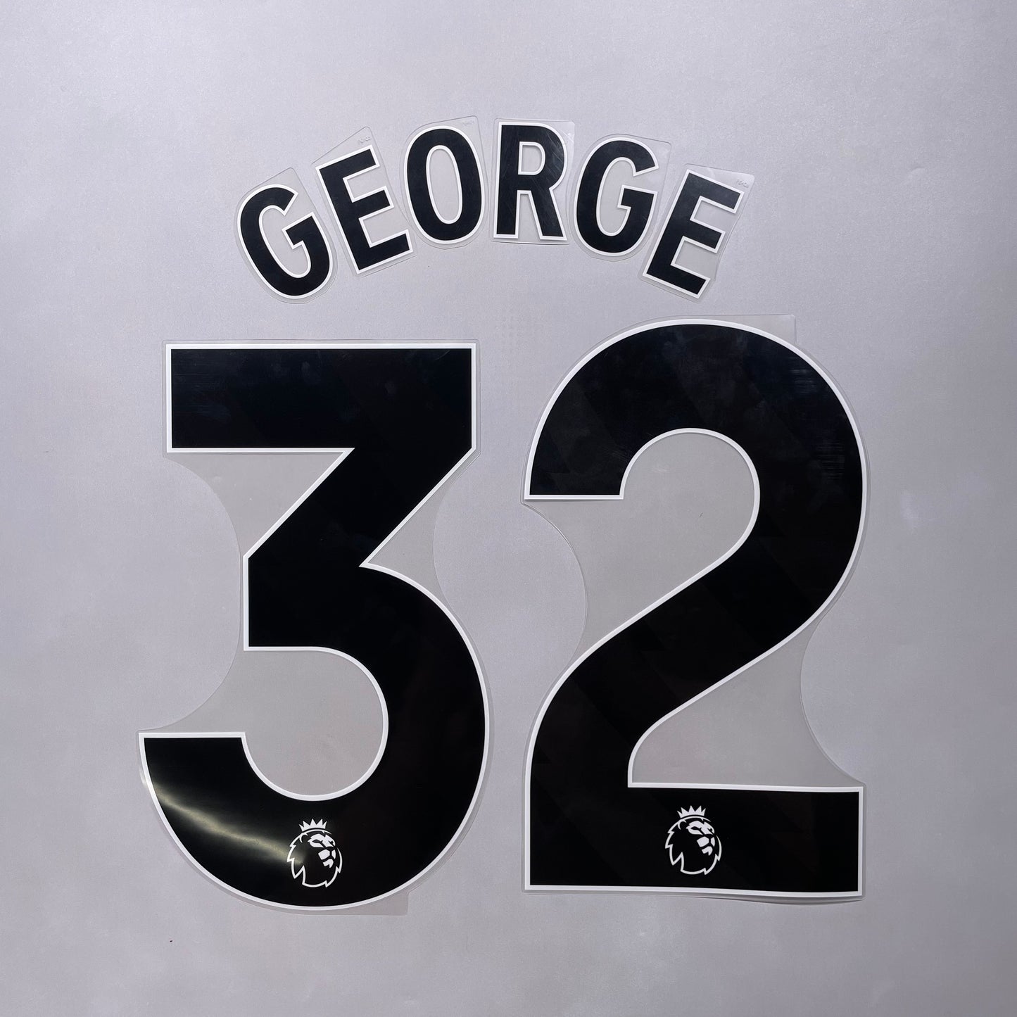 Official 25/26 Chelsea Away English Premier League Name & Number set