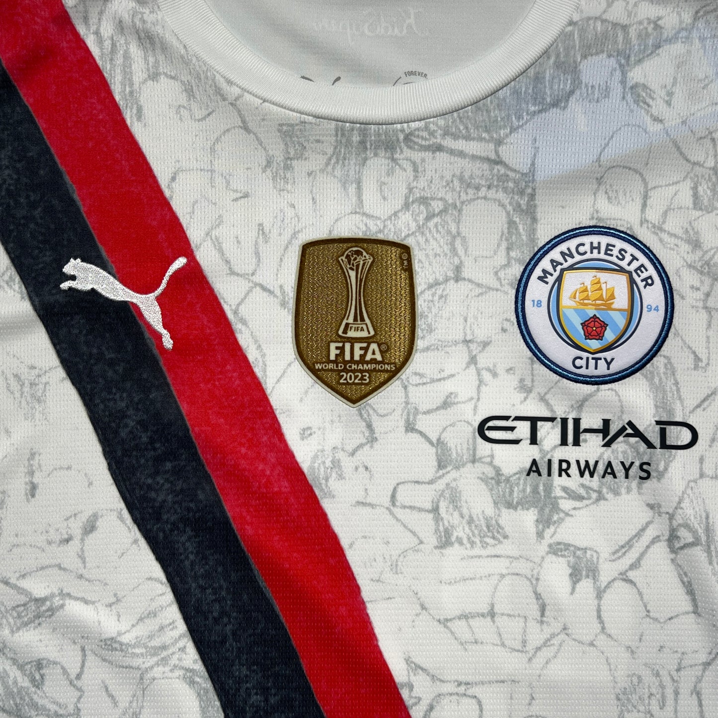 Official #47 Foden 25/26 Manchester City Stadium Shirt FIFA Club World Cup 25 Size M