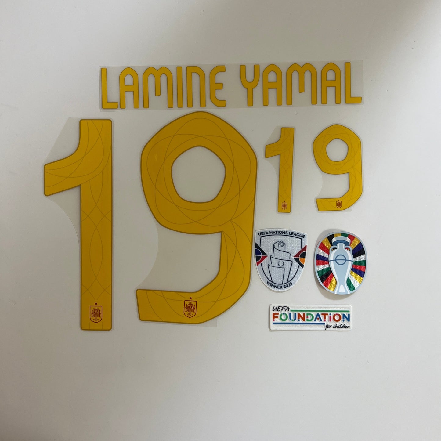 [Pre-Order]Lamine Yamal Spain 24-25 Home EURO2024 Pack