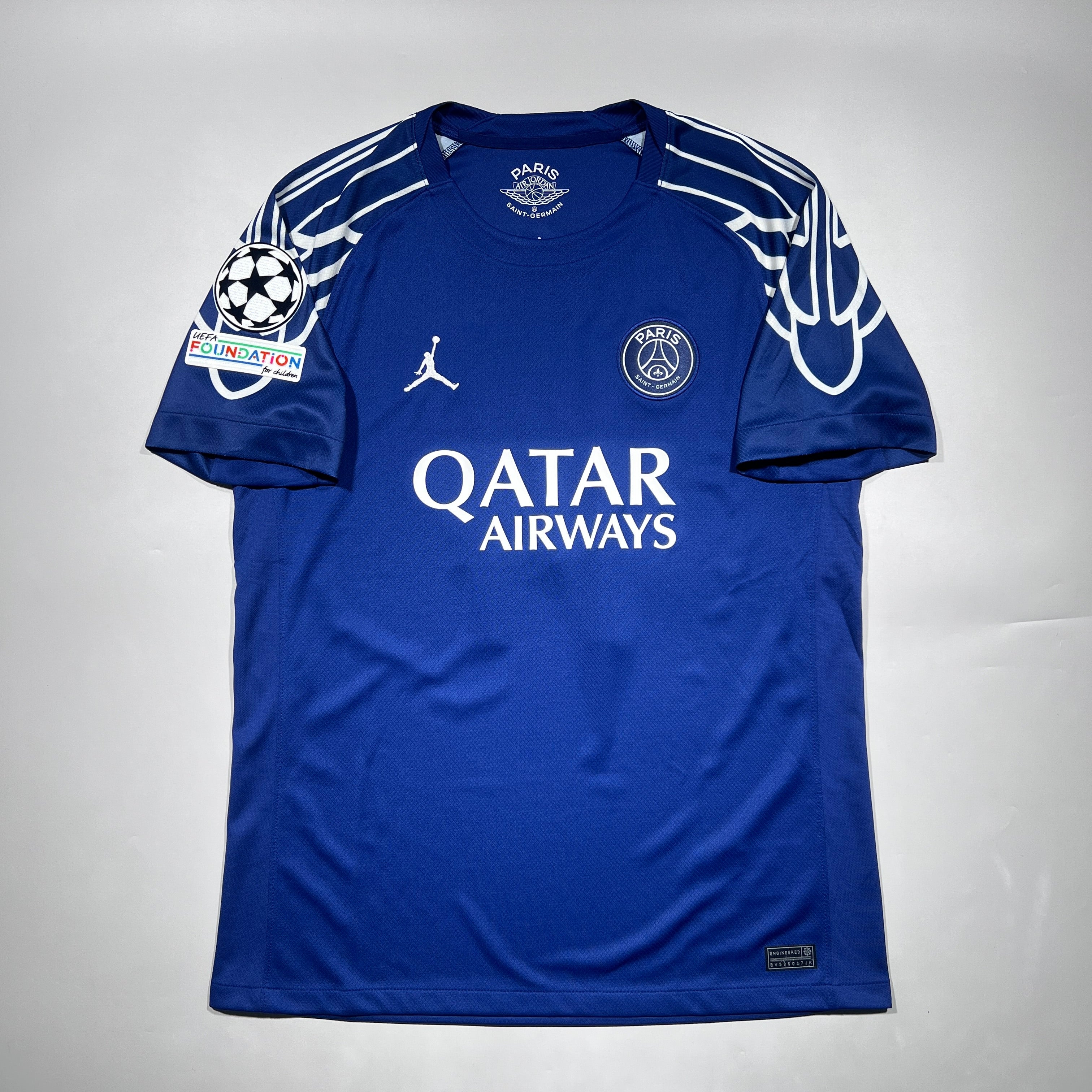 Official #14 D. Doue 24/25 Paris Saint-Germant （PSG）4th Stadium