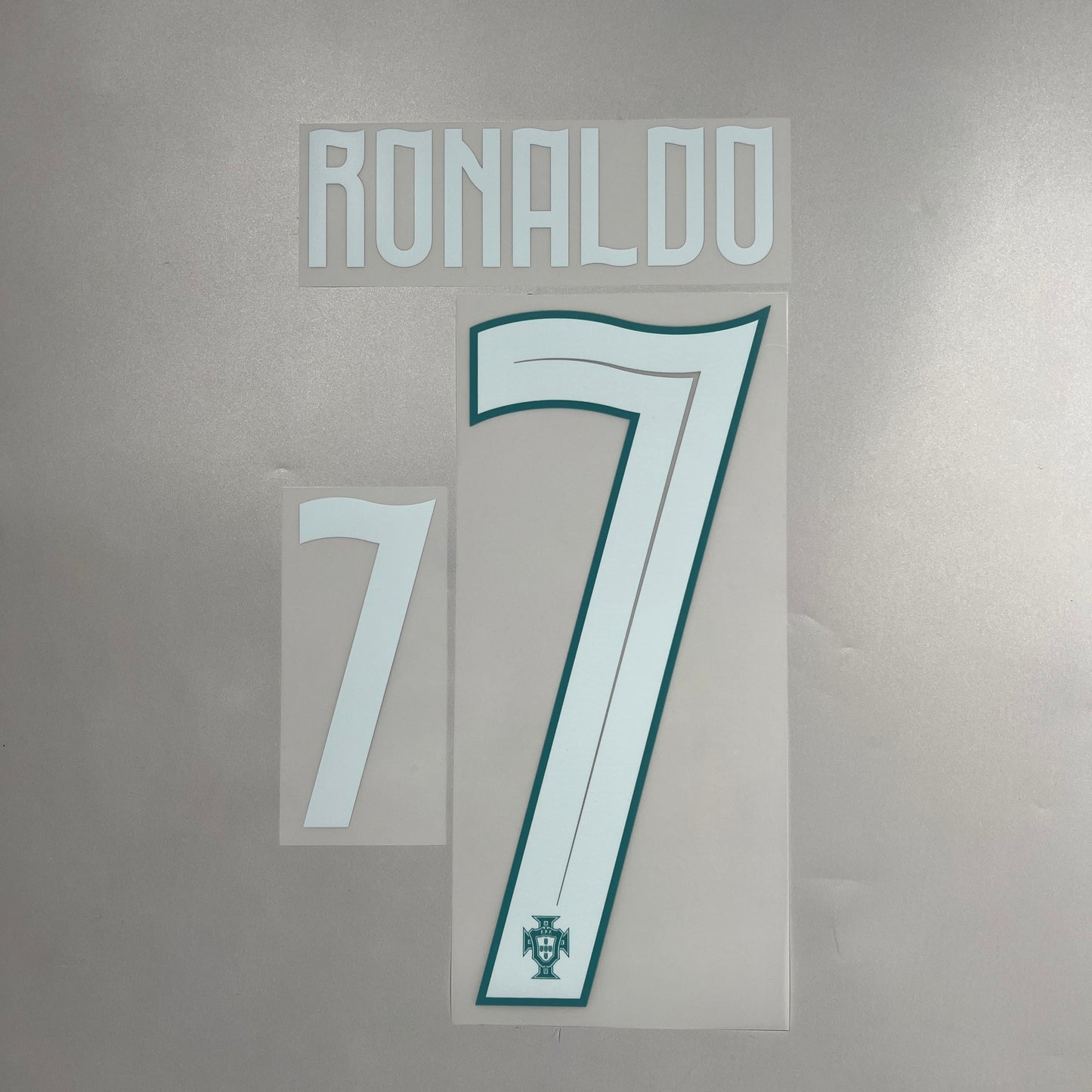 Official #7 Ronaldo 2026 Portugal Home Name & Number set