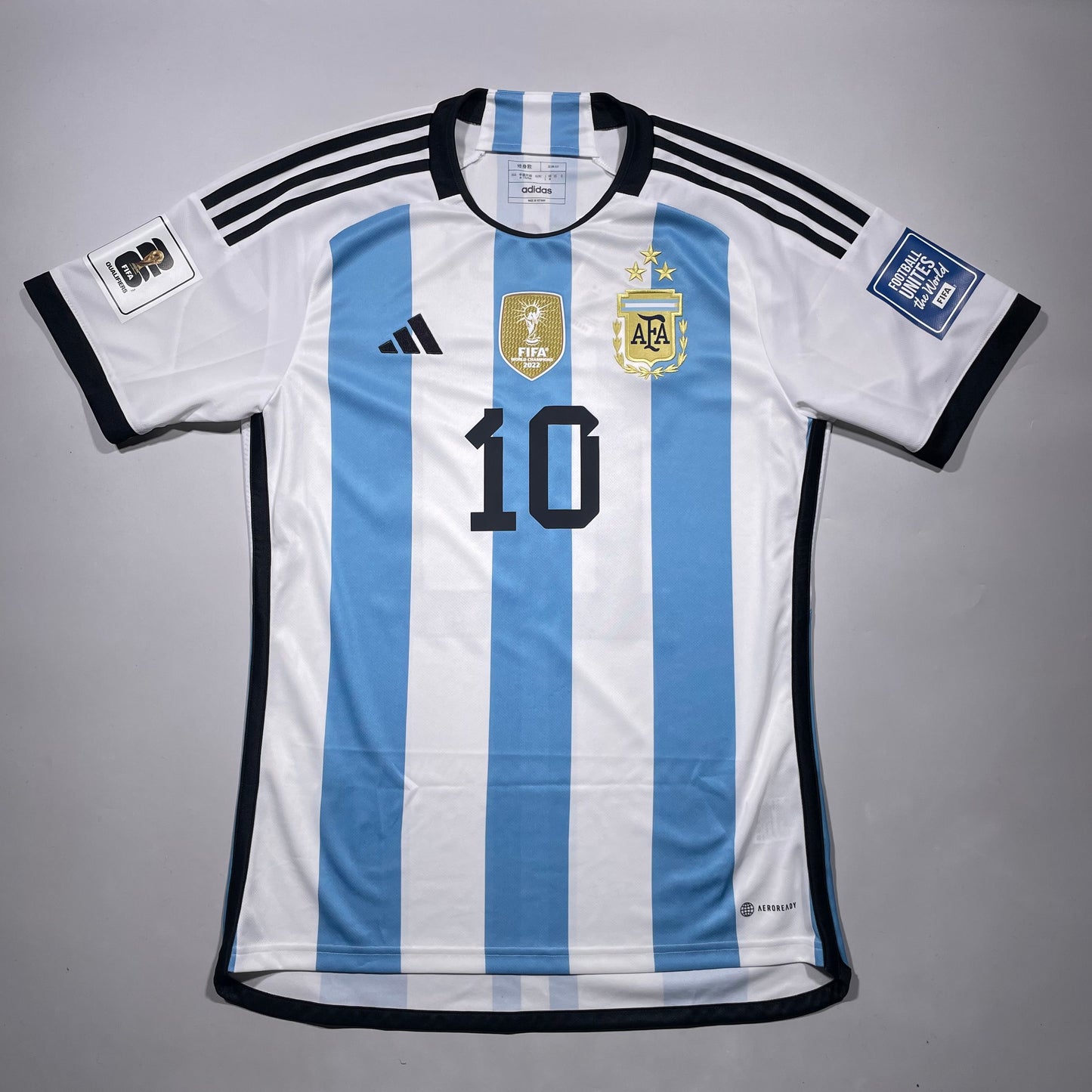 Official #10 Messi 2023 Argentina Home Stadium Shirt size S/M=JP:L