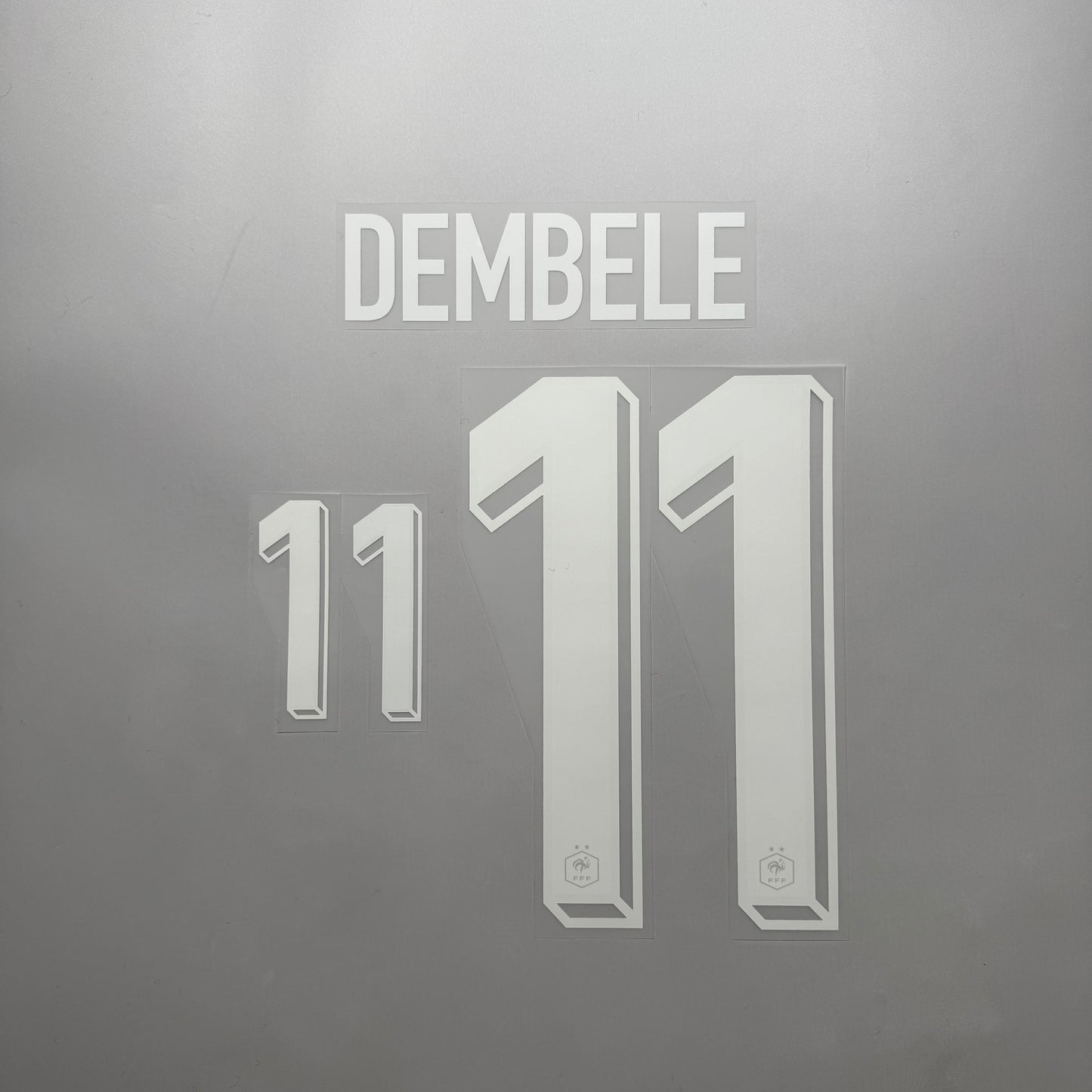#11 Dembele 2024 France Home Name & Number set Official