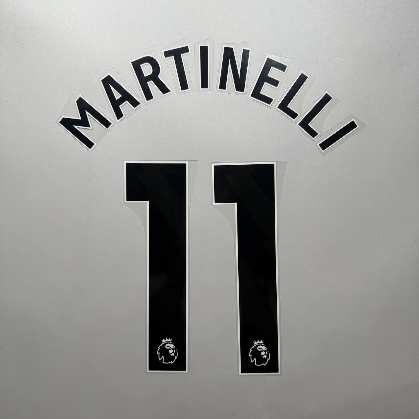 Official 25/26 Arsenal FC 3rd English Premier League Name & Number set