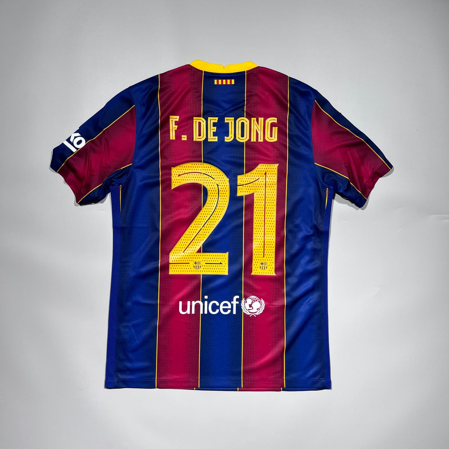 [Pre-Order] #21 F De Jong | 20-21 FC Barcelona Home studium shirts Copa Del Rey