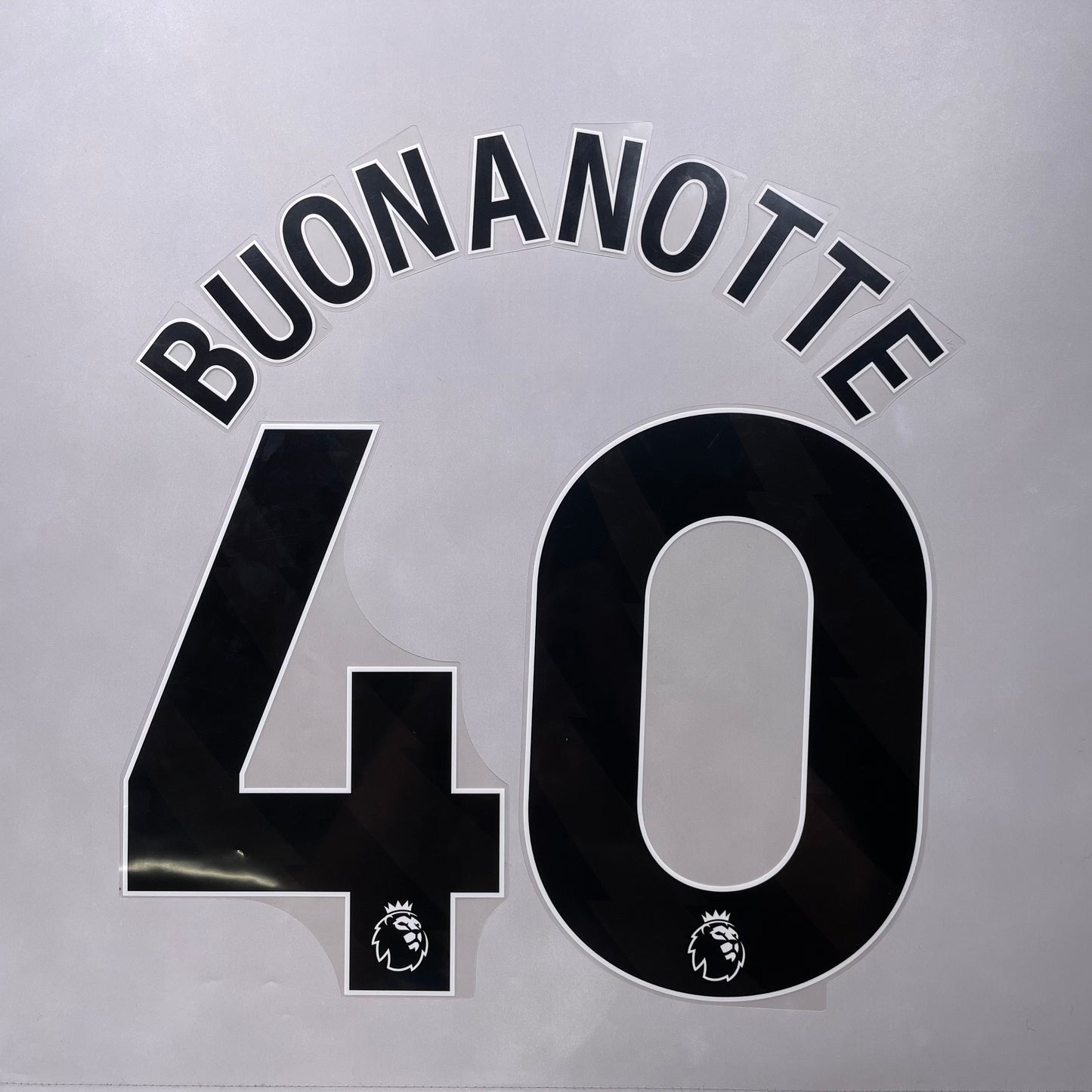 Official 25/26 Chelsea Away English Premier League Name & Number set