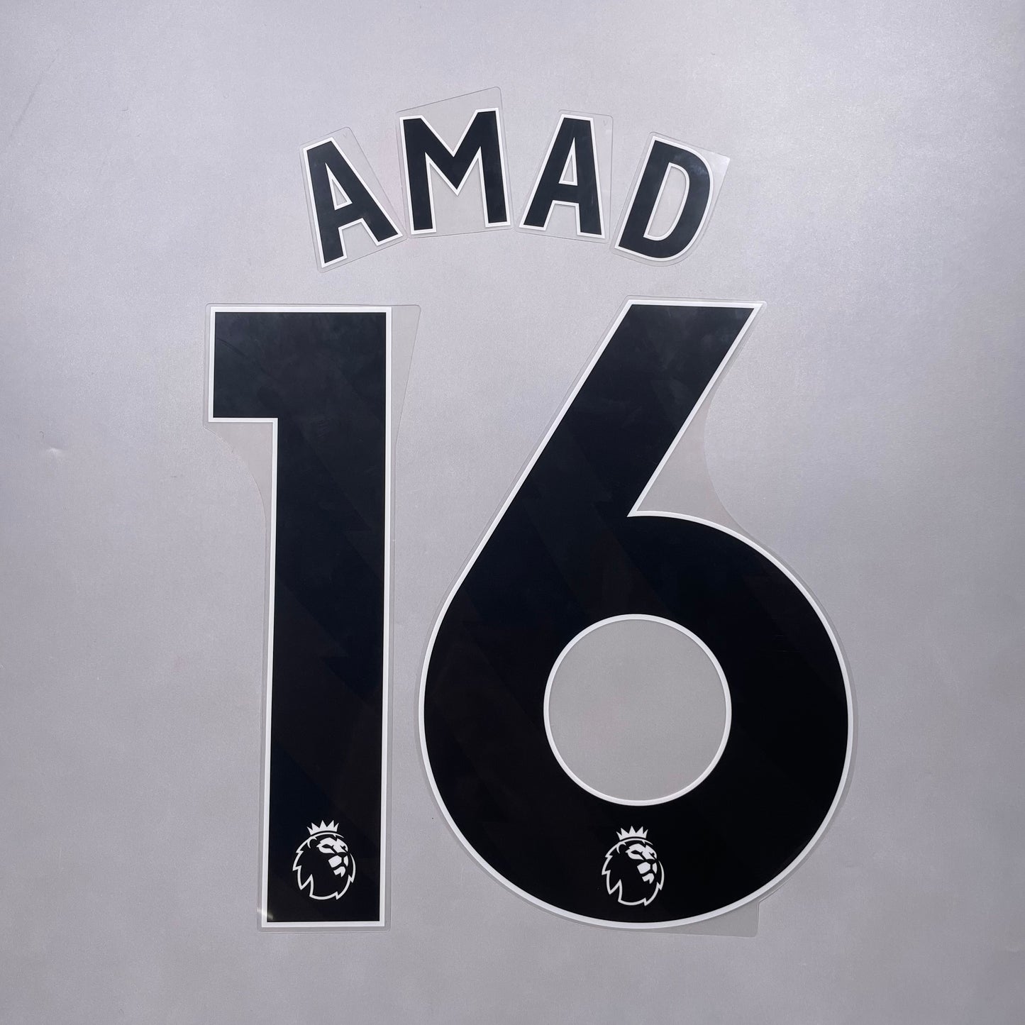 Official 25/26 Manchester United Away English Premier League Name & Number set