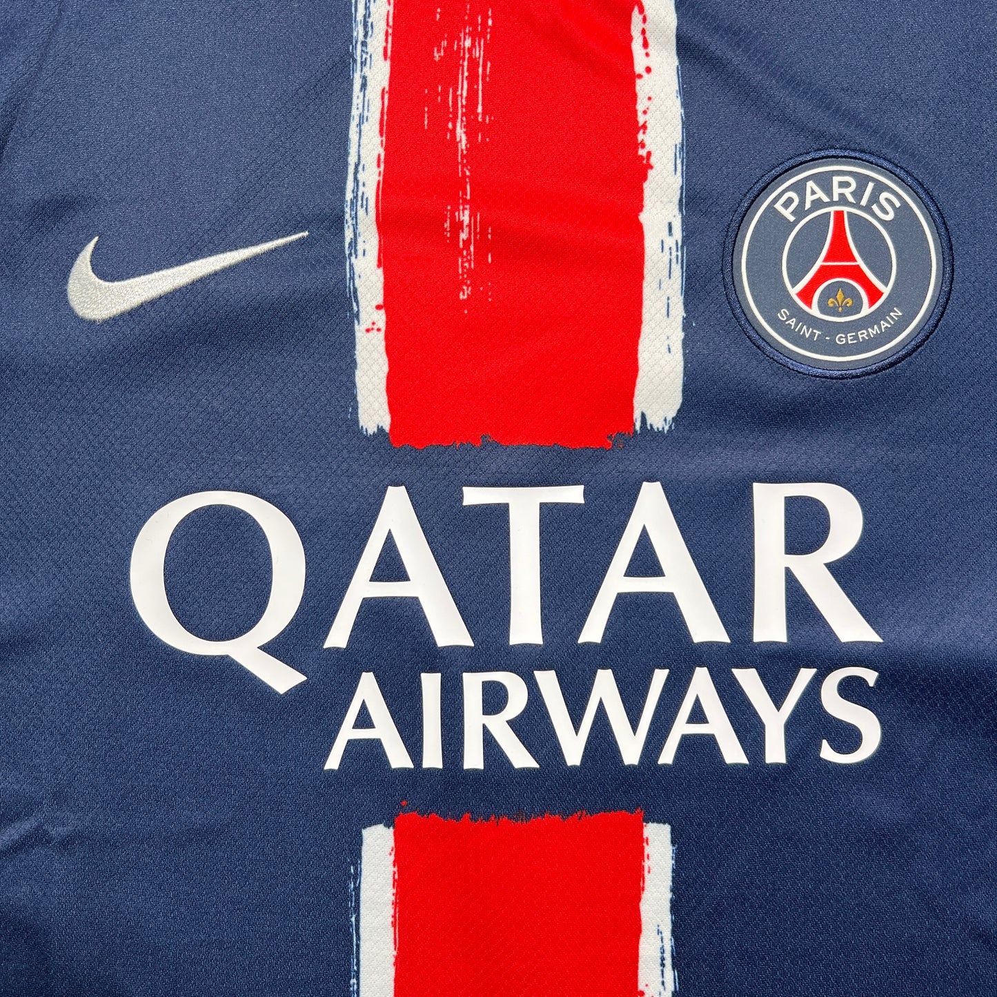 Official #7 Kvaratskhelia 24/25 Pari Saint-Germain (PSG) Home Stadium Shirt UCL Size M