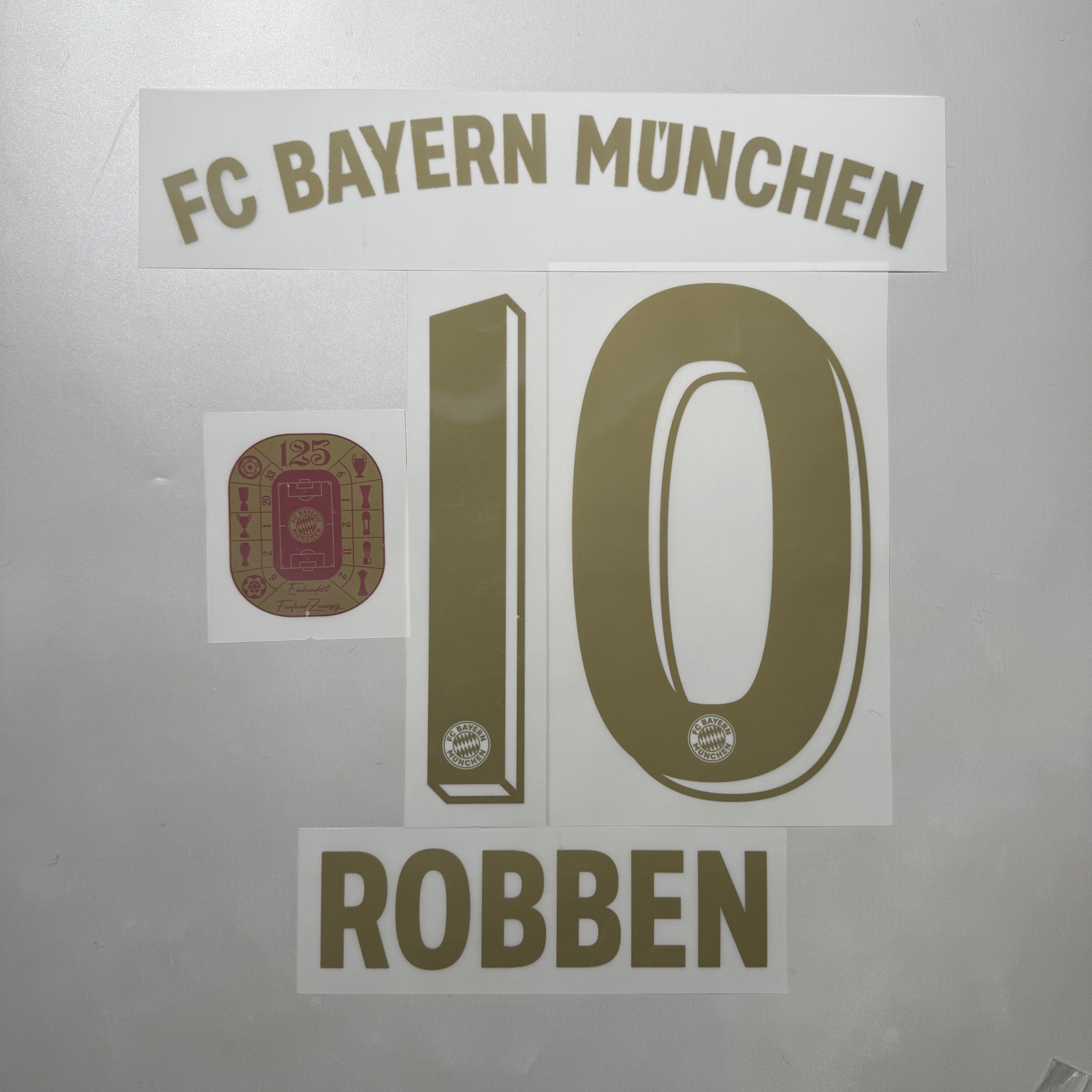 Official LIMITED #10 Robben 25/26 Bayern Munich 125th Anniversary