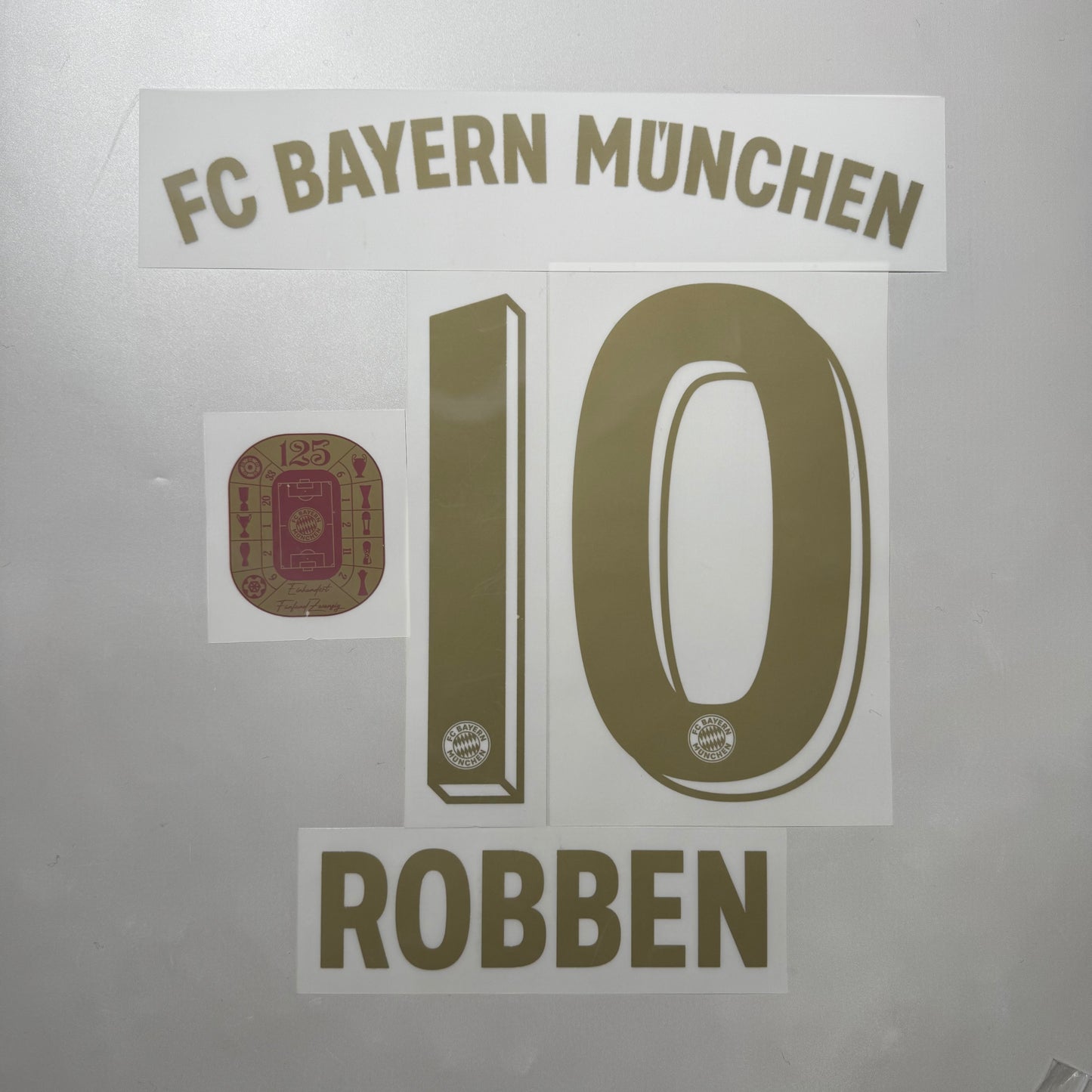 Official LIMITED #10 Robben 25/26 Bayern Munich 125th Anniversary Shirt EU Spec