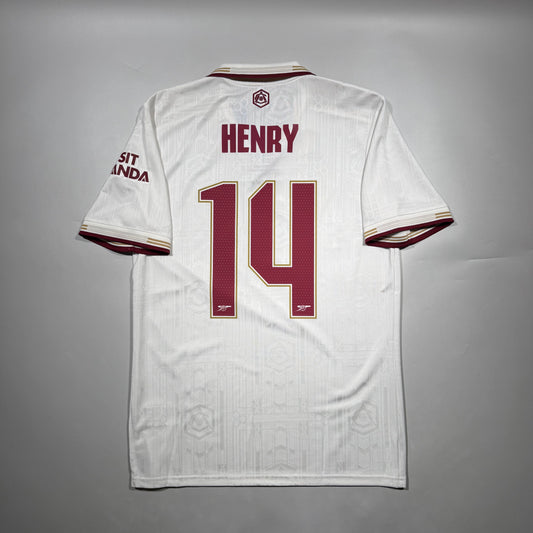 Official #14 Henry 25/26 Arsenal 3rd Authentic Shirt EU Edition