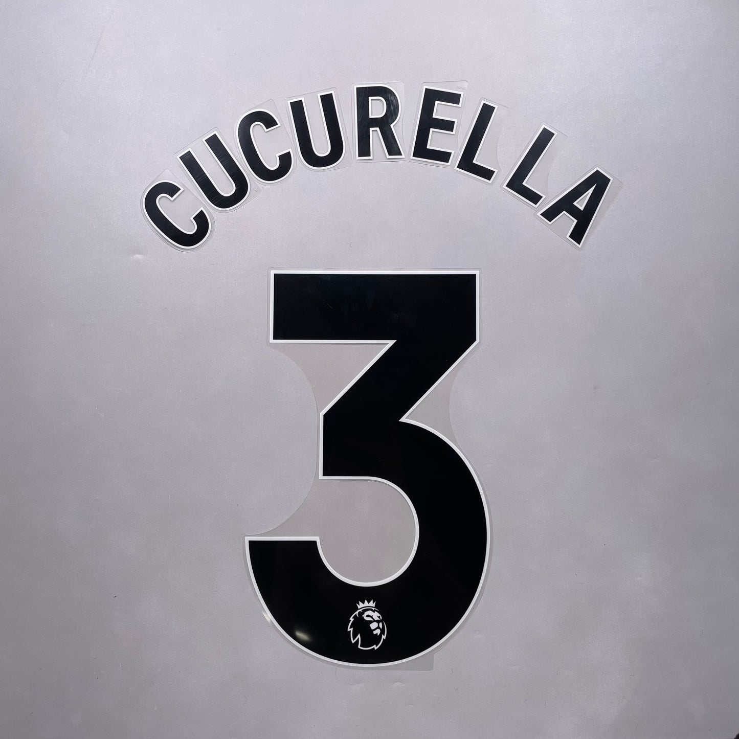 Official 25/26 Chelsea Away English Premier League Name & Number set