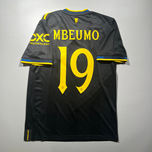 Official #19 Mbeumo 25/26 Manchester United 3rd Authentic Shirt Size M(JP:XL)