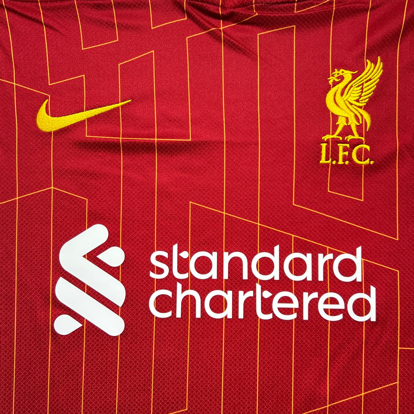 Official #11 M.Salah 24/25 Liverpool Home Stadium Shirt UCL