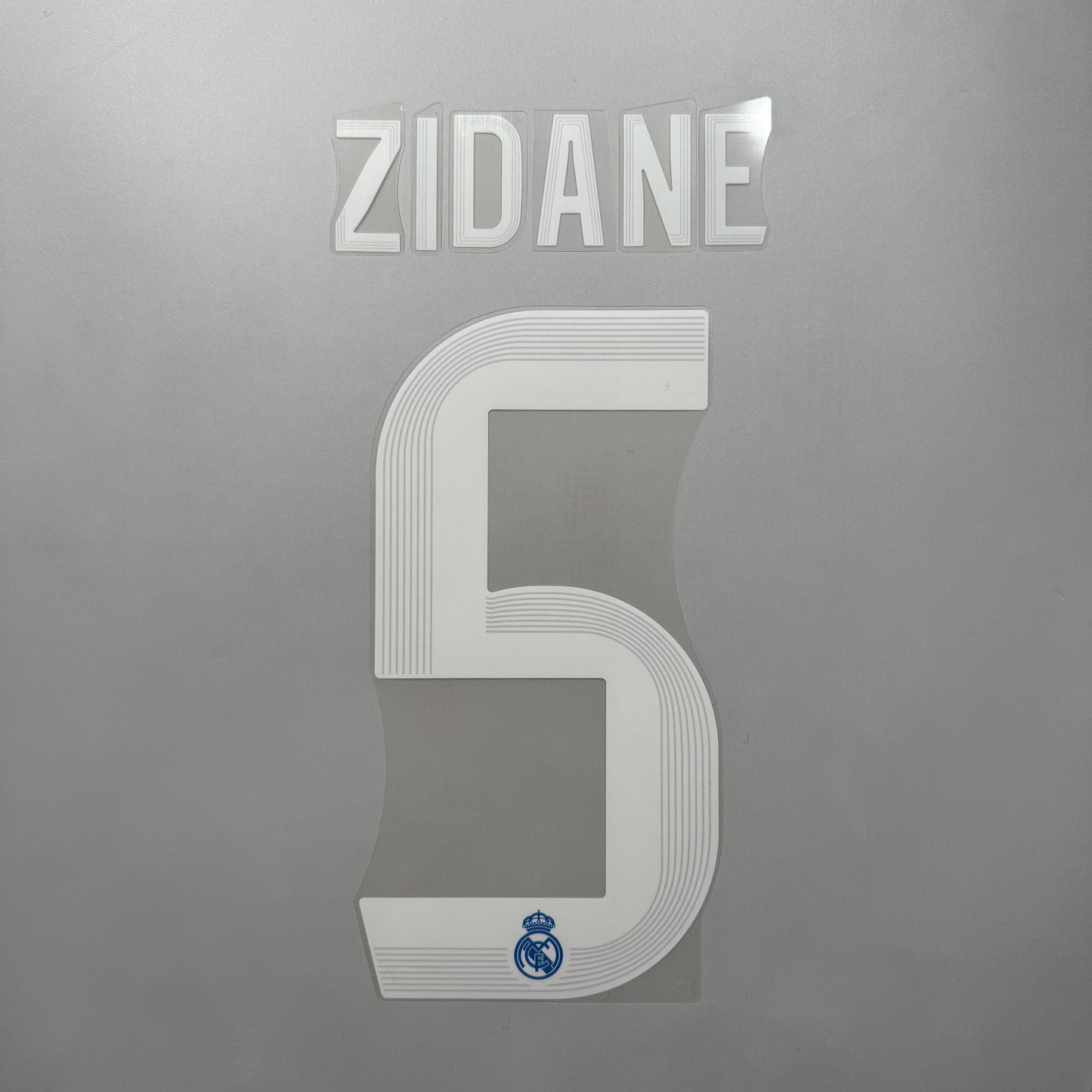LIMITED #5 Zidane 25/26 Real Madrid 3rd Name and Number set Official
