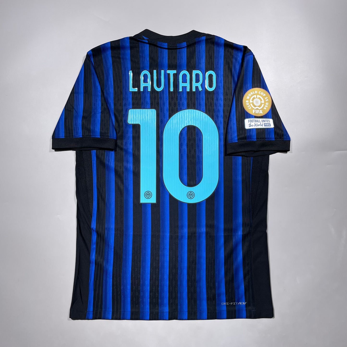 Official #10 Lautaro 25/26 Inter Home Authentic Shirt FIFA Club World Cup 25 USA Official Player Patch