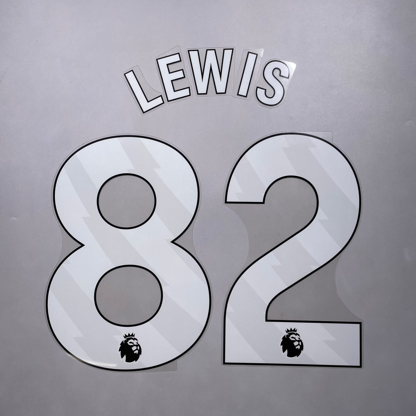 Official 25/26 Manchester City Away English Premier League Name & Number set