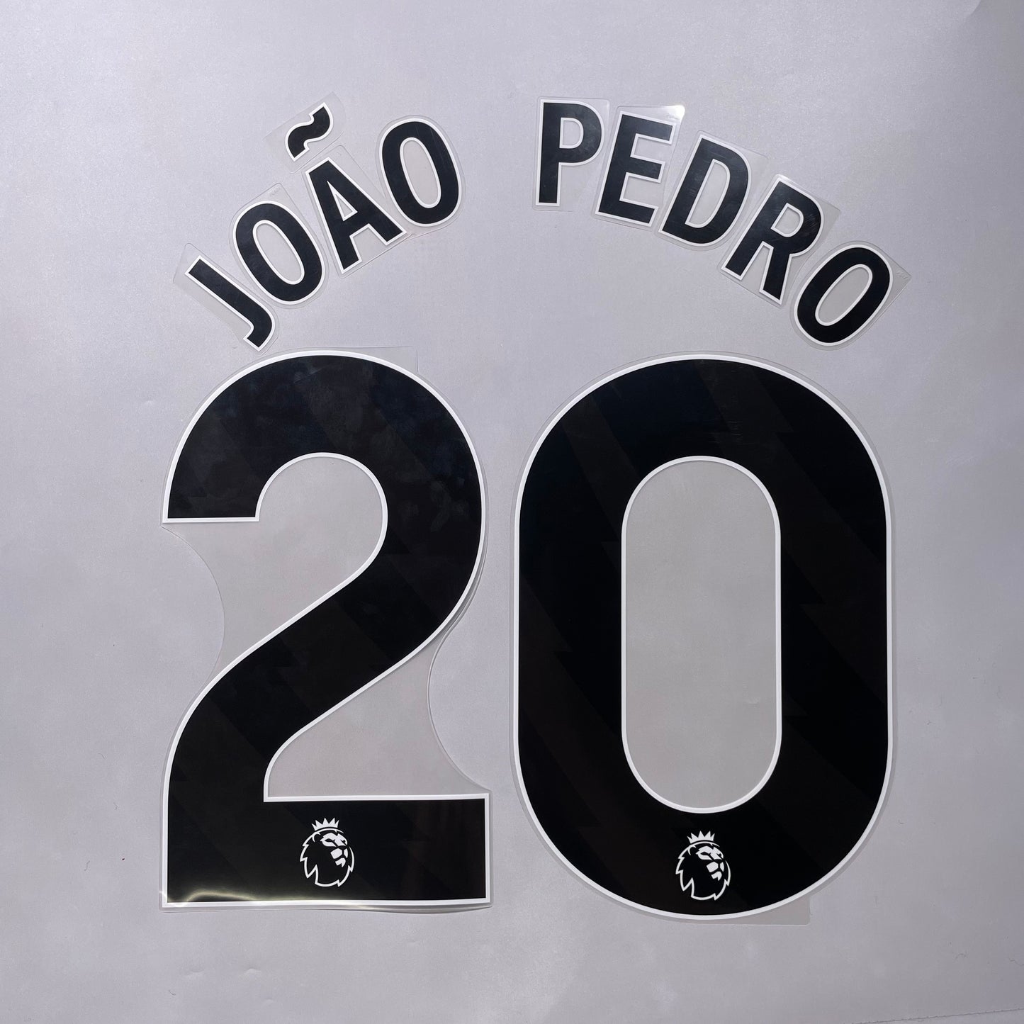 Official 25/26 Chelsea Away English Premier League Name & Number set