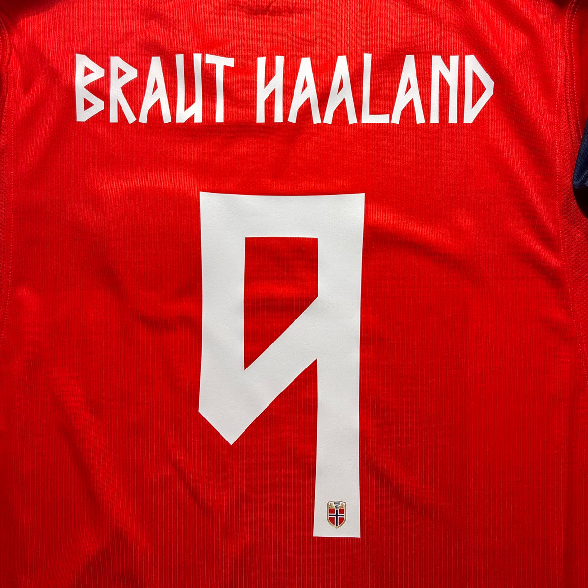 #9 Haaland Official 2026 Norway Home Stadium Shirt WC2026 Size L Nike IB5316-673