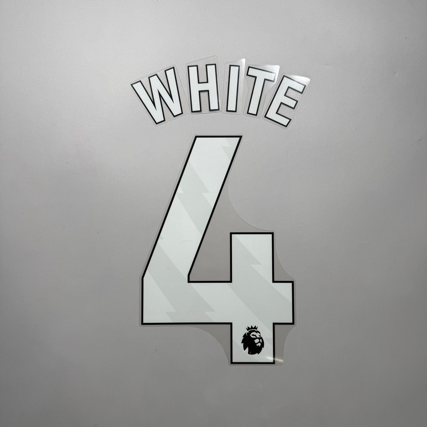 25/26 Arsenal Home Name & Number set English Premier League Font