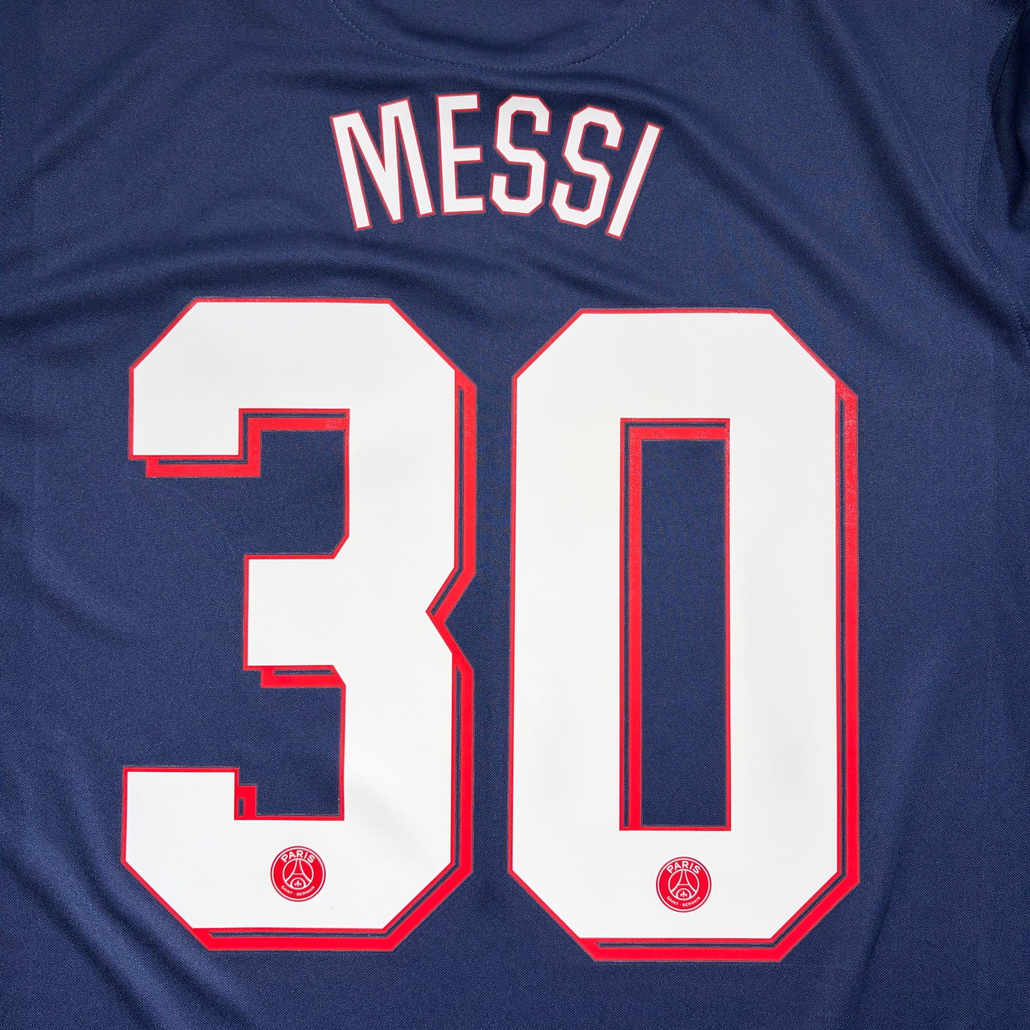 Official #30Messi 21/22 PSG Home Stadium Shirt Champions League Size L