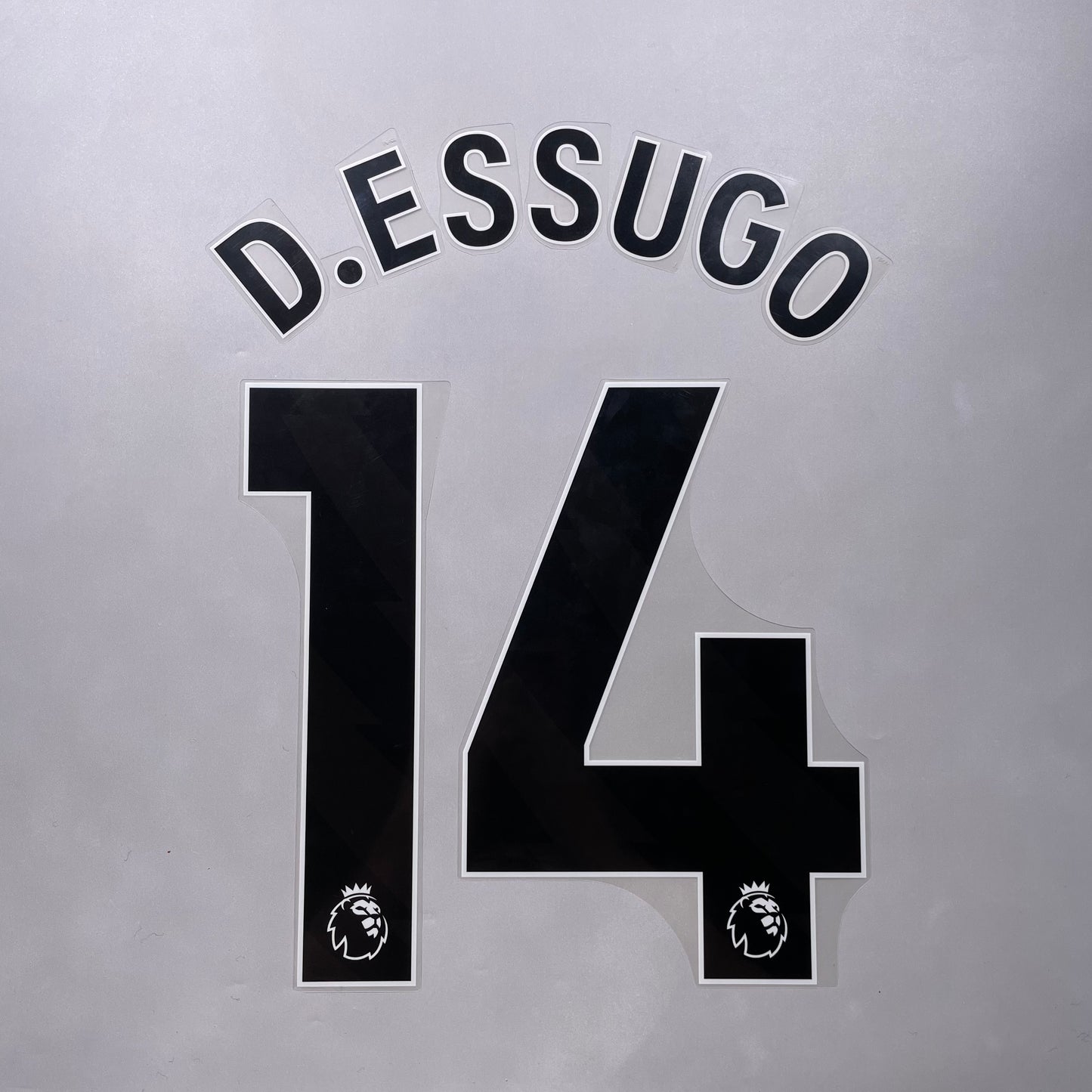 Official 25/26 Chelsea Away English Premier League Name & Number set
