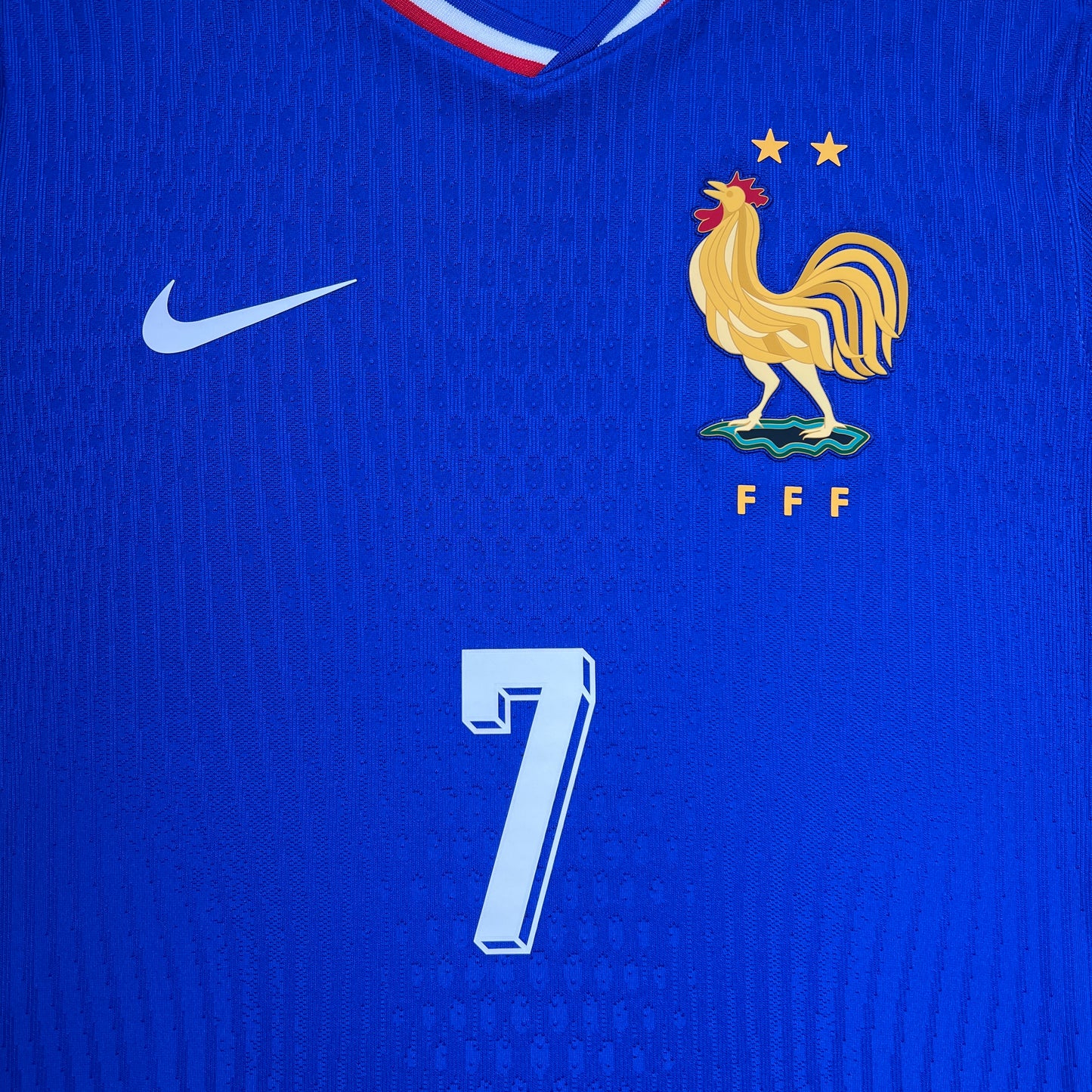 Official 2024 France Home Authentic Shirt Euro 2024 Last Dance Size M