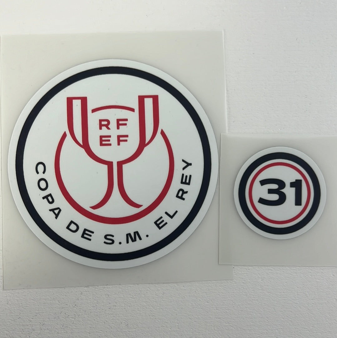 22-25 Copa Del Rey Patch Set