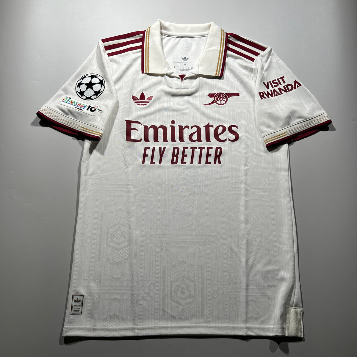 Official #Saka 25/26 Arsenal Third Aythentic Shirt EU Edition Size M (JP:XL) Adidas JI9554