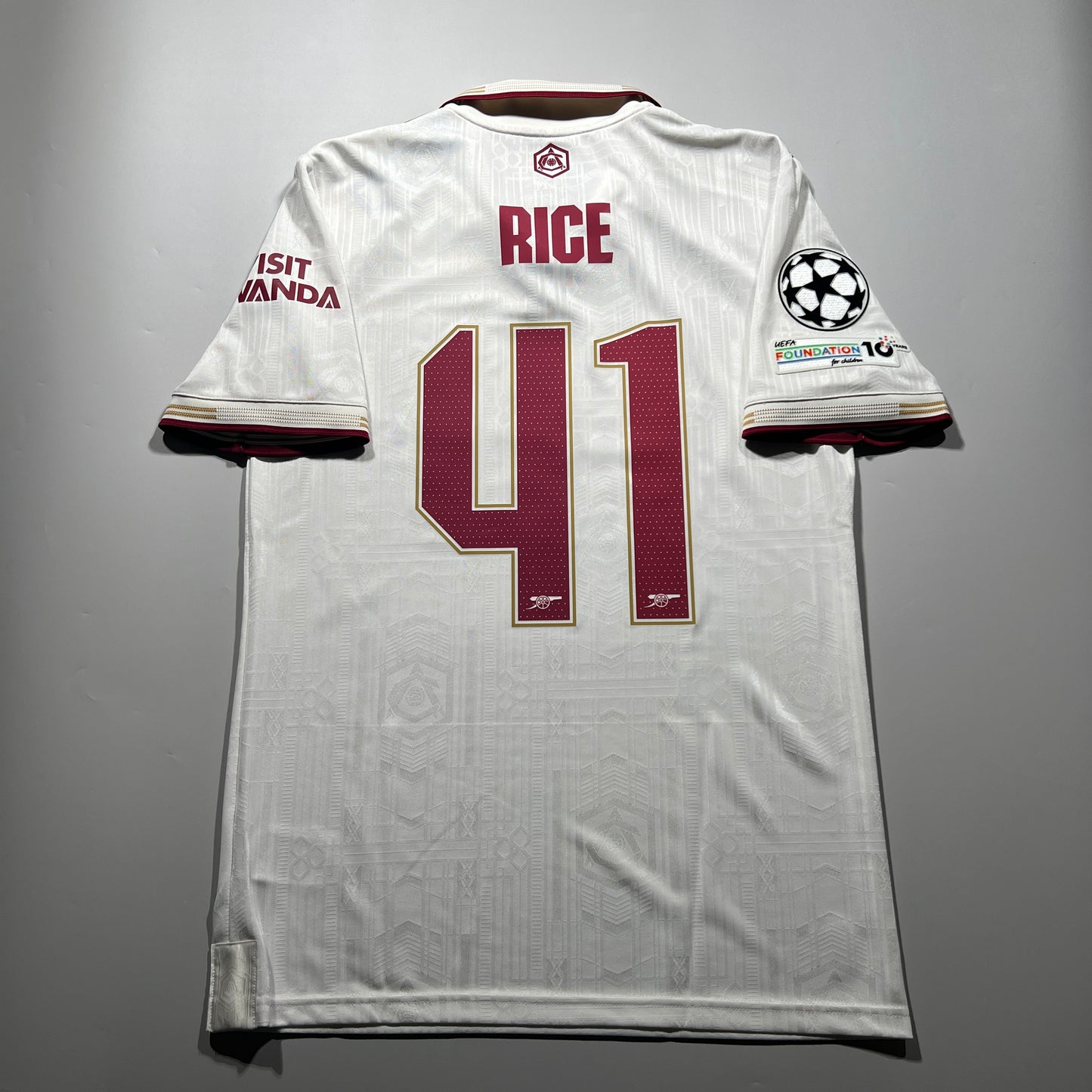 [Pre-Order] Official #41 Rice 25/26 Arsenal Third Authentic Shirt Adidas JI9554